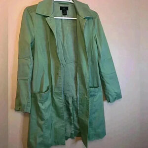 346 BROOKS BROTHER GREEN LIGHTWEIGHT JACKET SIZE 4